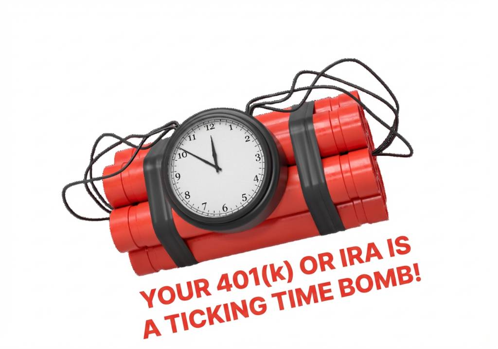 Your 401k or IRA is a Ticking Time Bomb